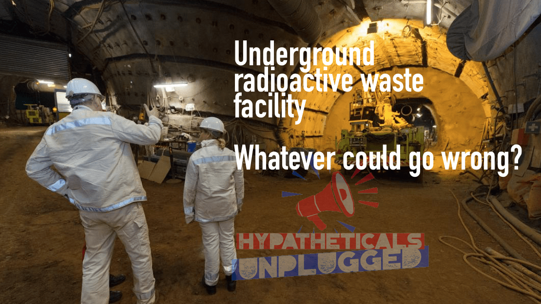 Underground nuclear store